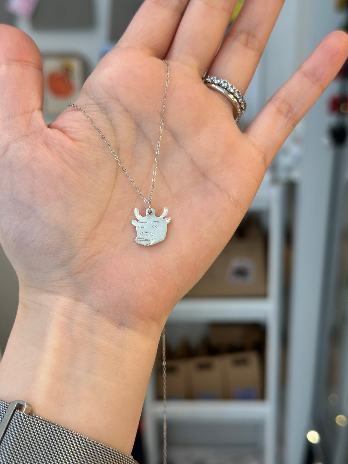 Animal pendant 🐮
