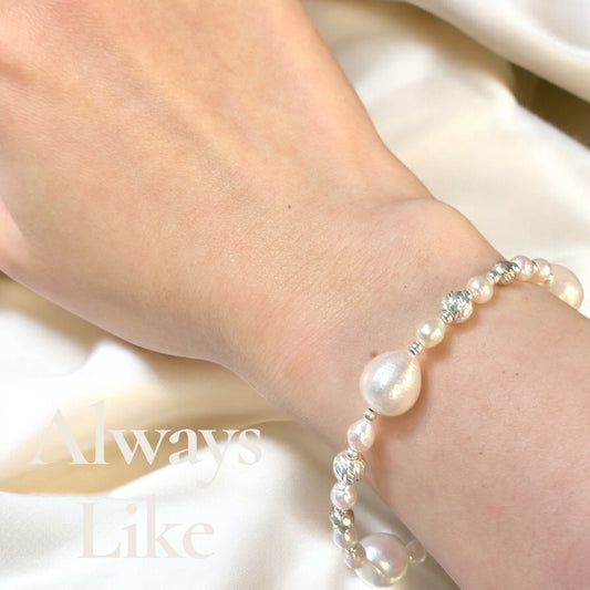Bling bling Baroque Pearl bracelet