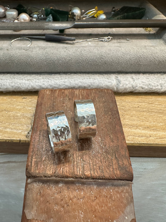 Customised Tsuchime silver ring
