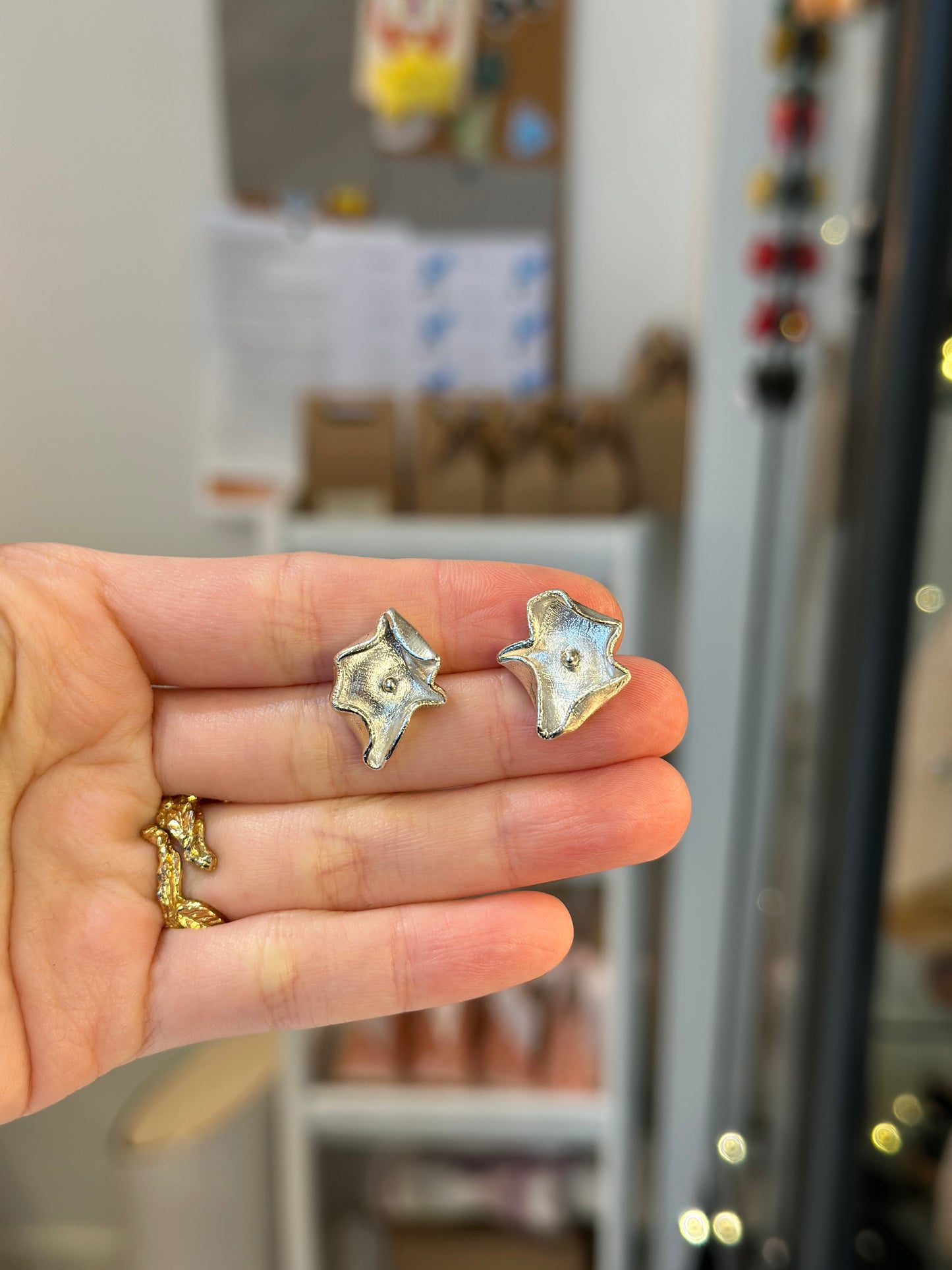 Star earrings