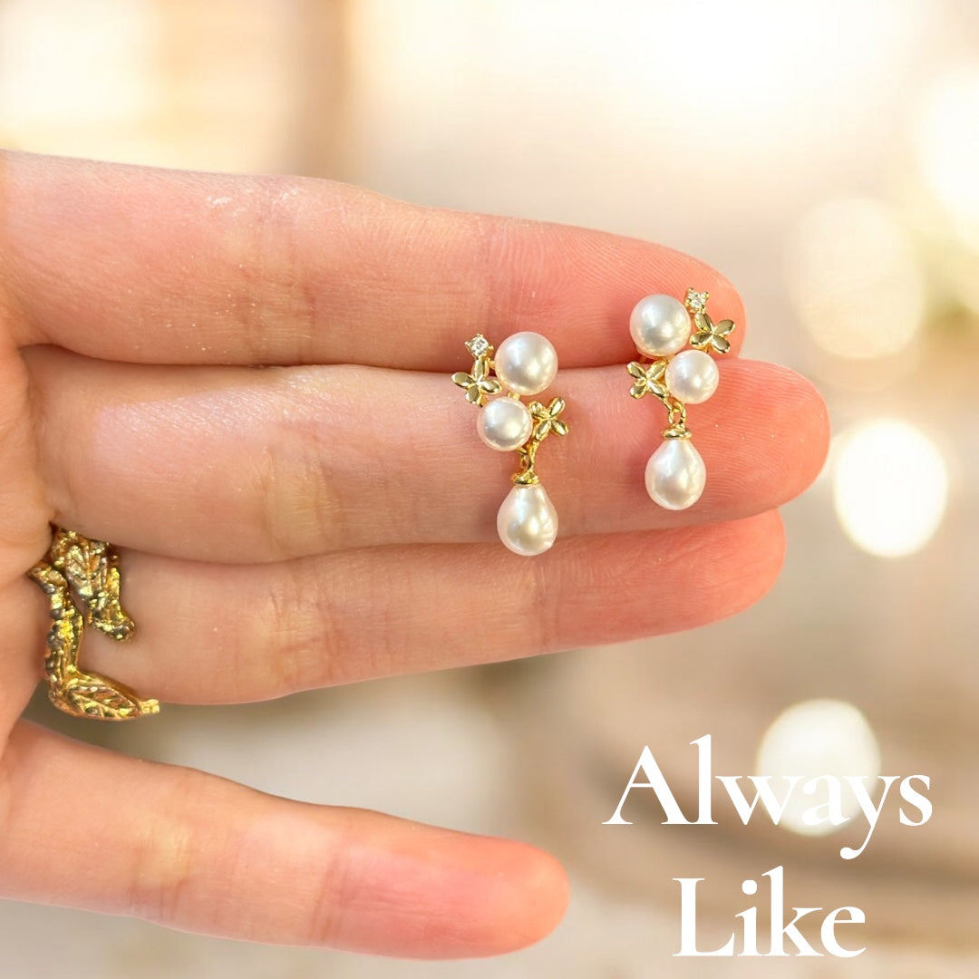 Gorgeous pearl earrings